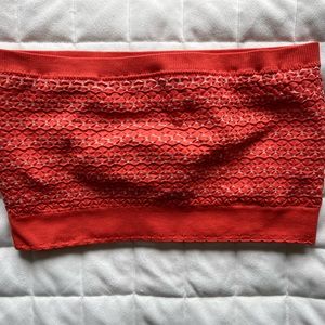 Size M Orange Aerie Tube Top